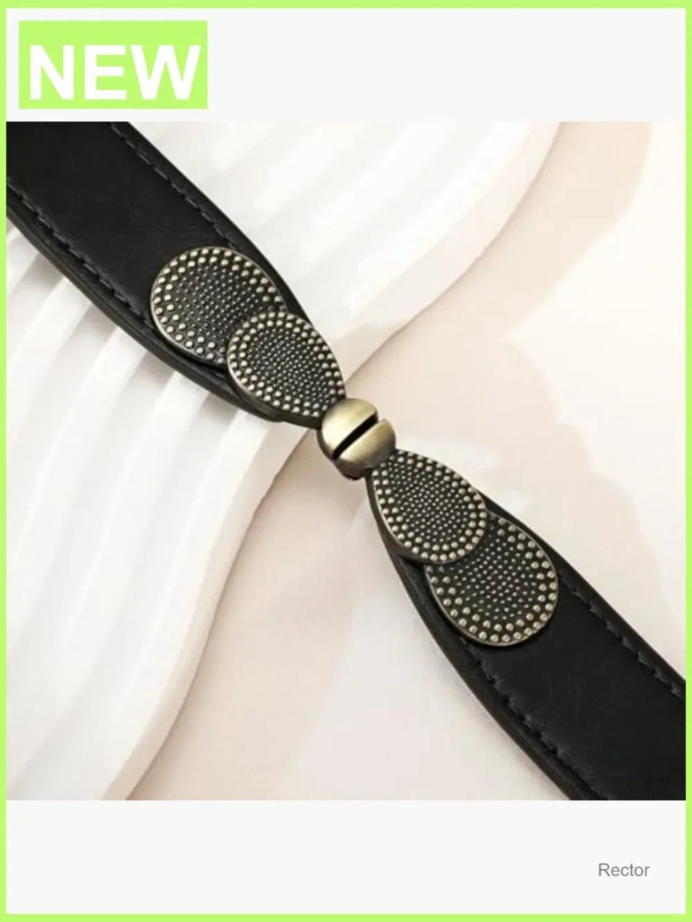 Skinny Elastic Stretch Belt for Dresses Retro Ladies Waist Vintage Thin Belt